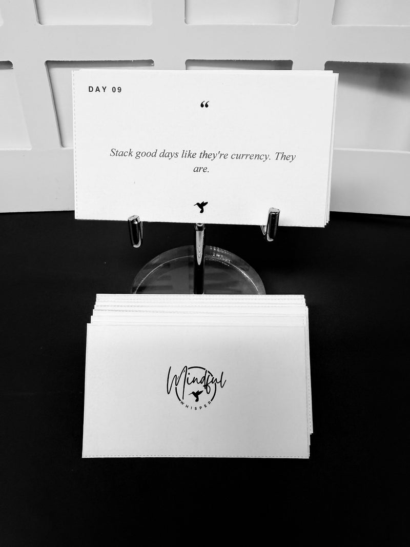 31 Days of Motivation | Daily Affirmation Card Deck