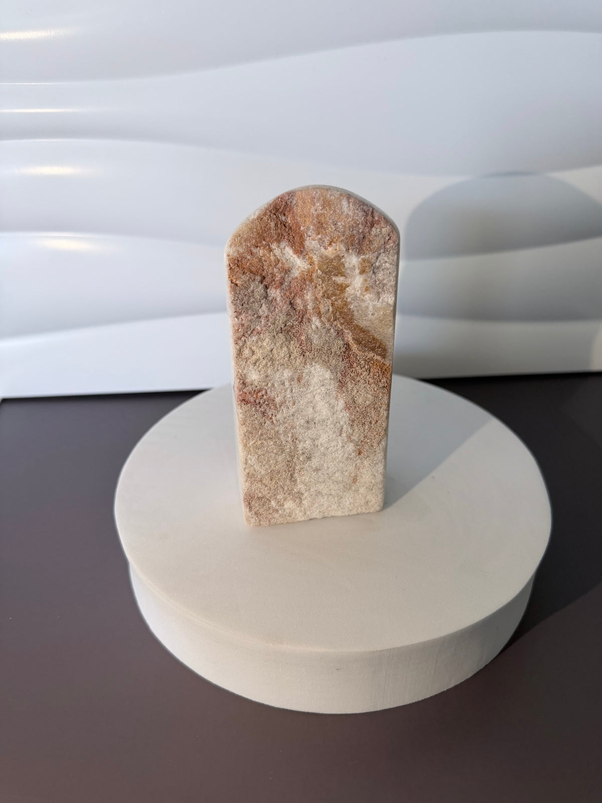 Yttrium Lavender Fluorite Freeform with matrix No. 2 - view 2