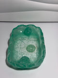 Hand-carved green fluorite crystal bowl