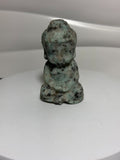 Kiwi stone Buddha crystal carving