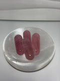 AAA quality rose quartz polished hand wands