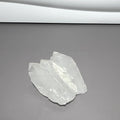 Clear quartz three point cluster approximately 3 inches