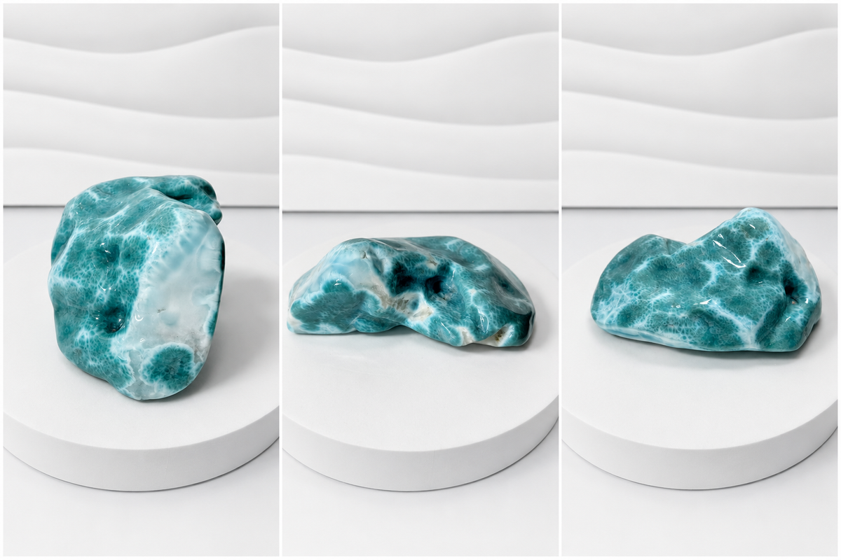 AAA Larimar Collector Freeform - multiple views
