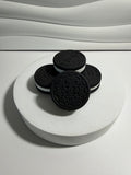 Black and white jade cookie carvings