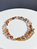Golden Healer Nugget Clasp Bracelet