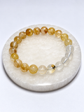 Golden Healer Quartz stretch bracelet - Mindful Whisper