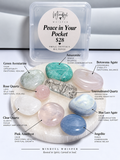 Mindful Whisper Peace in Your Pocket complete crystal set