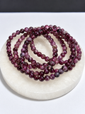 Pink Tourmaline 5mm Stretch Bracelet